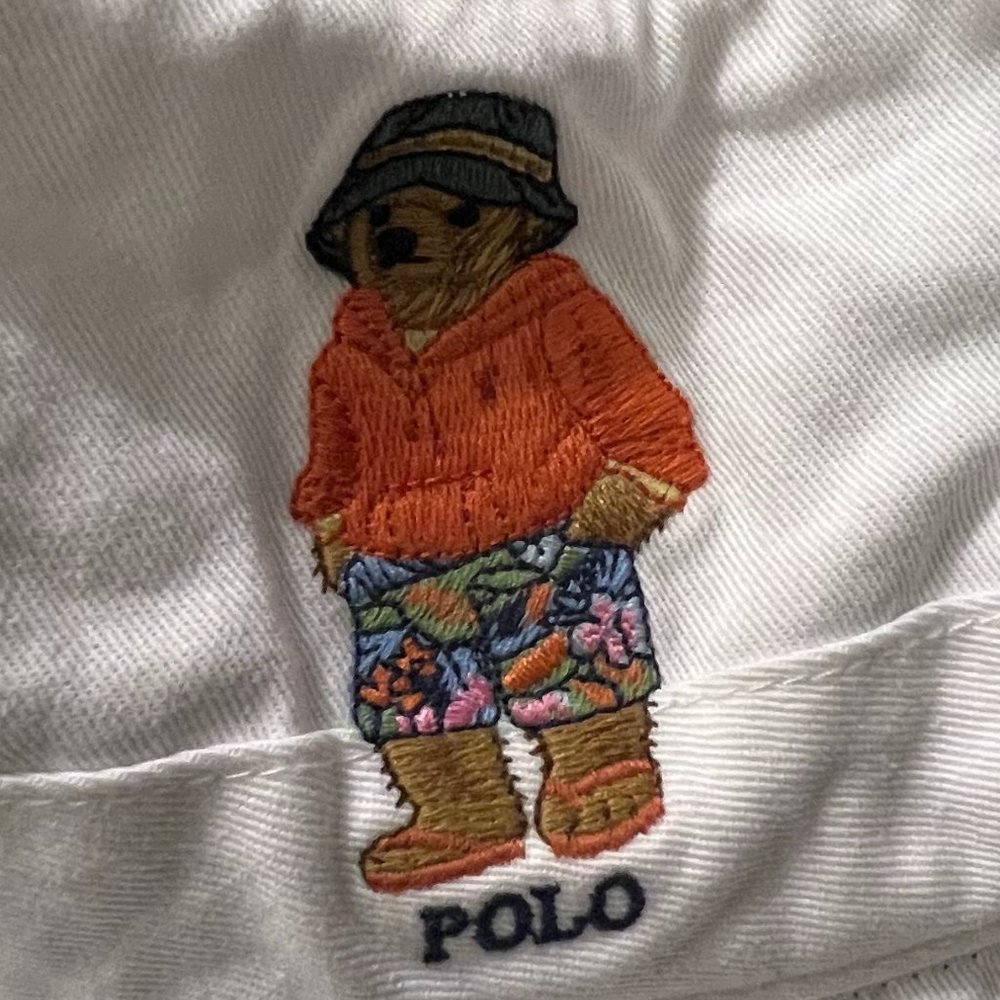 Polo Ralph Lauren Polo Bear-embroidered buckle hat - Picture 2 of 3